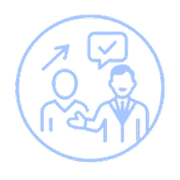 icone coaching à l'intégration